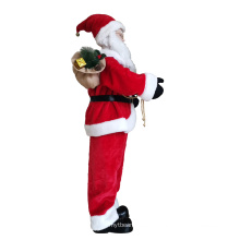 Standing Giant Santa Claus Outdoors Christmas Decorations